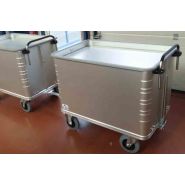 Tracteur pousseur - Auptino - pour bac à fond mobile avec timon_1