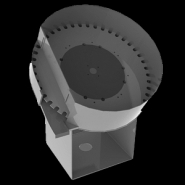 Bols rotatifs centrifuges - TAD - fabrication en acier inoxydable, aluminium et polyéthylène, cadence jusqu'à 25 000 pièces/heure_1