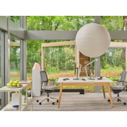 Bureau bench administratif simple et double - OGI B - Design scandinave et ergonomique_1