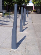 Potelets à mémoire de forme Arbre Lot de 5 pièces en élastomère de polyuréthane_1