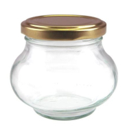 Bocal WECK 235 ml avec ouverture twist off de 63 mm