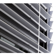 Brise-soleil orientable à lacettes - AL 80B ou AL90Z - large choix de coloris de lames et d'armatures, régulation thermique et design_1