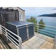 Consigne à vélo individuelle modulable et robuste, conçue pour sécuriser les vélos cargos - City Box Cargo_1