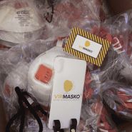 Virmasko - Masque FFP3 - HWO Marketing Ltd. - Filtrant rouge - Lot de 5_1