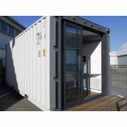 Solution habitable compacte de 13m2 en container
