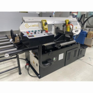 Scie à ruban semi-automatique Olympic - Gamme S350SAG/S350SADG - Archet pendulaire - Vitesse de coupe 20 à 100 m/min_1