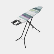 Table à repasser Brabantia A -110 x 30 cm, pour fer vapeur - Morning Breeze, réglable en hauteur avec repose-fer à vapeur pour gauchers et droitiers_1