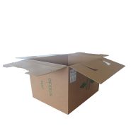 Caisse en carton simple cannelure renforcée 60 x 48 x 40 (cm)