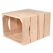 L4 - Caisses en bois Simply a Box - Dimensions L36 x H40 x P27 cm - Bois brut ou 6 coloris au choix_1