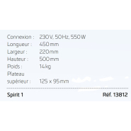 Presse à thermofixer électronique pour le marquage du linge résidents en EHPAD - Spirit 1 - Thermotex_1