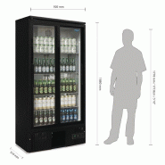 Armoire à boissons vertical double porte coulissante Série G GJ448 Polar_1