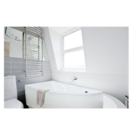 BAIGNOIRE D'ANGLE ORIEGO 150 CM GAUCHE AVEC TABLIER_1