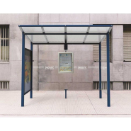 Vitrine horaire 505045 - compatible avec abris voyageurs Milan, Voûte, Province et Modulo - aluminium anodisé_1