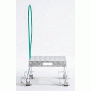 Plateforme de travail tout terrain - antidérapante avec anse semi-rigide - hauteur 30 cm_1