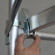 Échafaudage économique en aluminium pour usage professionnel