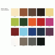 Fauteuil d'accueil cube - 1 place en écocuir - Coloris blanc ou noir - Design moderne_1