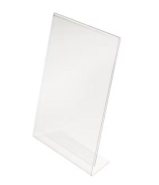 Porte feuillet incliné - Format A7, A6, 1/3 A4, A5, A4 - Matière PMMA - Lot de 5 pièces_1