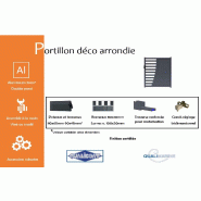 Portillon déco arrondie - 1750 / 1800_1