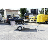 Remorque multi-usage américaine pour quad et transport d'engins - ERDE EXPERT PLC 251 - fabrication française_1