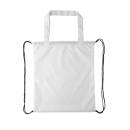 Sac piscine personnalisé - sur mesure avec cordes colorées et anses longues en polyester 190T - impression sublimation totale_1