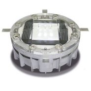 12005 - Plot routier solaire en aluminium - LED clignotantes - Ø120 mm - IP68_1