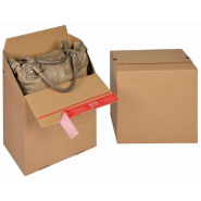 Boîte d'expédition antiforcage fond auto Eurobox M 294x194x137mm - par 20_1