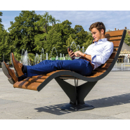 Chaise longue publique - RELAX LOUNGE - Husson international_1