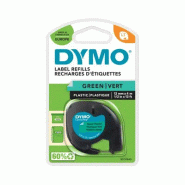 DYMO S0721640 ruban d'étiquette Noir sur vert_1