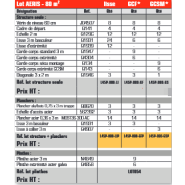 Échafaudage AERIS - LOT 80 m² - Classe 4 : 300 kg/m² - Longueur 10 m - Hauteur 8 m - Galvanisé ø 45 mm_1