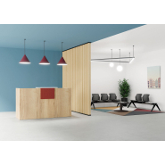 Poutre d'accueil avec tablette déplaçable  - SWITCH_1