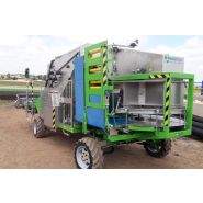 Récolteuse Ventum - Hortech SRL - Puissance du tracteur 55 kW - Innovation avec tunnel d'air vertical et pesage automatique_1