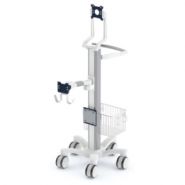 Chariot informatique médical eCart IACS 1 - Pré-configuration Dräger IACS - 25 kg - Ergonoflex_1