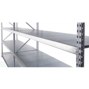 Rayonnage mi-lourd pour cartons, caisses et boîtes - 800 kg par niveau - Disponible en neuf, occasion ou location_1