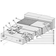 Protecteurs télescopiques standard - Tecnimetal International SRL - pli inférieur - structure robuste et protection efficace_1