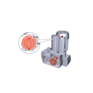 Steff2032 triphasé - Entraîneur à trois rouleaux avec potence et réglage rapide_1
