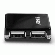 Lindy 42742 hub & concentrateur 480 Mbit/s Noir_1