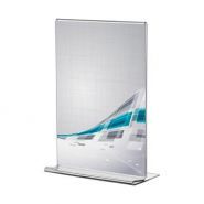 Porte-visuel de comptoir - VKF Renzel - format A5 - modèle Arum avec fixation spéciale et protection contre l'humidité_1