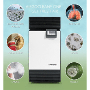 Purificateur d'air haute performance AirgoClean One - filtre HEPA H14 certifié EN 1822 pour salles blanches et laboratoires_1