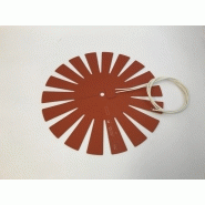 Resistances chauffantes plates sous silicone_1