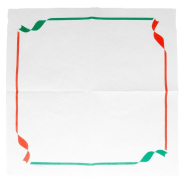 Serviette papier gaufré 2 plis blanc Trattoria 40x40cm - par 1200_1