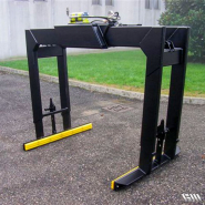 Pince de manutention Série GMPFL - pour pelle, mini-pelle et camion-grue - robuste en acier FE 510_1