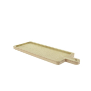 Plateau en bois rectangulaire avec manche Bosco 39x14x1,5 cm - par 40_1