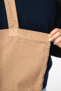 Sac publicitaire écoresponsable en velours côtelé - Réf: NS133 - Coton biologique - 25L - Native Spirit_1