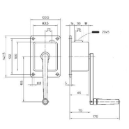 Dispositif de levage manuel compact avec capacité de 50 kg et 100 kg