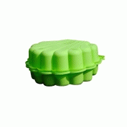 Bac à sable plastique SOULET - Vert - l.87 x l.78 cm - 2 fonctions : sable et eau_1