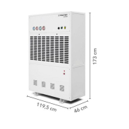 Déshumidificateur professionnel Trotec avec pompe intégrée