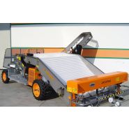 Récolteuse automotrice sur roues 8000 Herbex - Ortomec SRL - largeur de la tête de récolte 120 à 180 cm - moteur diesel 3 cylindres, transmission hydraulique et mécanique_1