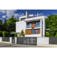 Clôture en aluminium Alinéa - modèle ajouré thermolaqué - garantie 10 ans - personnalisable RAL_1