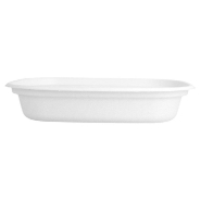 Barquette bagasse blanche 1100cc 23,1x18,2x4,3cm - par 300_1