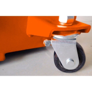 Cric rouleur hydraulique silencieux Unicraft SRWH 3001 SIL - Capacité 3 tonnes - Hauteur de levage 460 mm_1